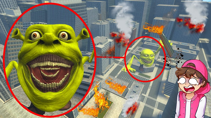 Un DRON capta a SHREK SHIN TAPES en la Ciudad