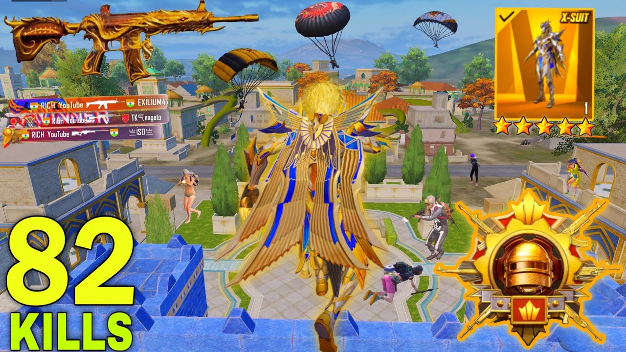 82Kills! 😍 NEW SEASON BEST ERANGEL GAME PLAY in MODE TODAY🔥 Pubg Mobile