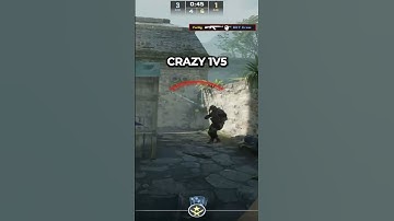 FaNg Hits a CRAZY 1v5 against NOCRIES 😲 #cs2 #csgo #shorts #counterstrike #twitch #gaming
