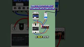 Using a Solid-State Relay to Control an AC Contactor #solidstaterelay #solidstaterelays