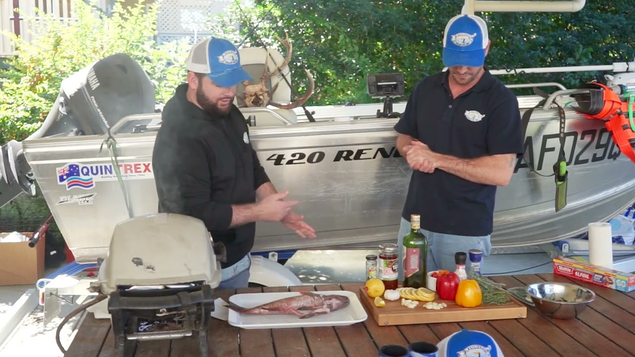 Fresh caught BBQ Trout