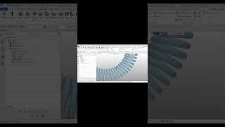 Design Plastic spring in ZW3D #zw3d #solidmodeling #solidworkscad  #solidworks3dcad