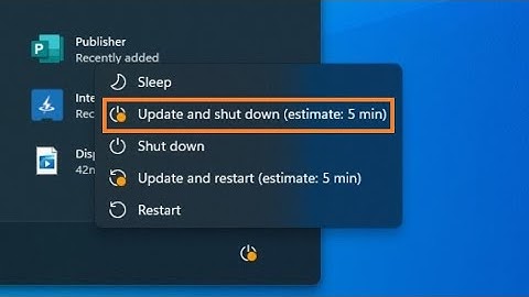 Windows Updates: If "Update and shutdown" doesn’t shutdown Windows, here