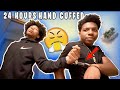 24 HOURS HANDCUFFED TO MY LIL BROTHER! *terrible*