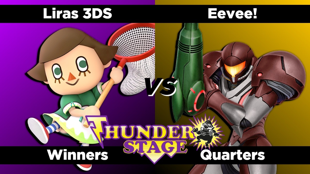 TS 88 - Liras 3DS (Villager) Vs. Eevee! (Samus) Smash Ultimate - SSBU