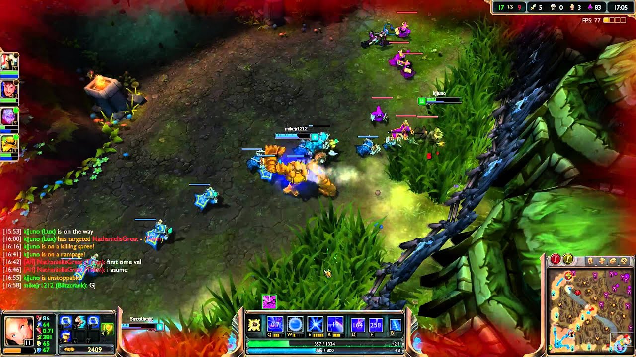 kjjuno Lux vs Vel'Koz - Team too heavy