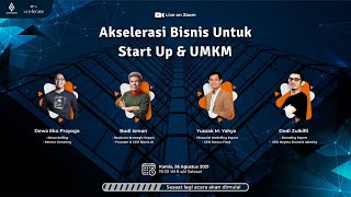 Akselerasi Bisnis Untuk StartUp & UMKM, Dewa Eka Prayoga, Budi Isman, Yuszak M Yahya & Dodi Zulkifli