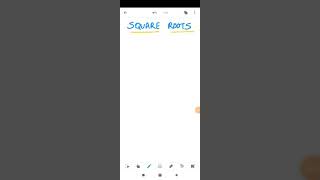 Square roots, repeated subtraction method