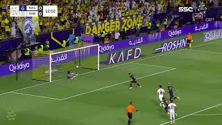 هدف النصر الاول على الشباب | هدف رونالدو على الشباب اليوم | اهداف النصر والشباب اليوم