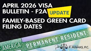 APRIL 2026 NVC VISA BULLETIN | FAMILY BASED GREEN CARD | DATES FOR FILING