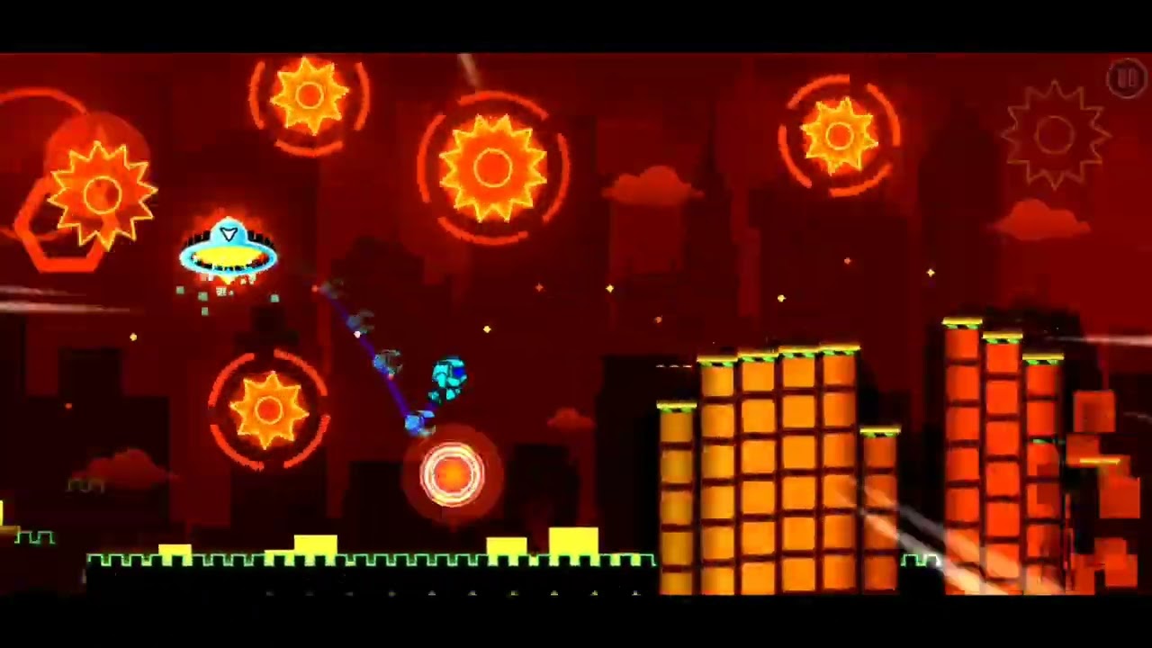 Geometry Dash Lite Level: Onward by Destriv (Hard) (Daily Level) (1 COIN)