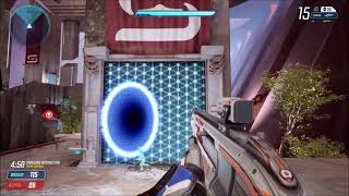 Splitgate: team oddball  (gameplay)
