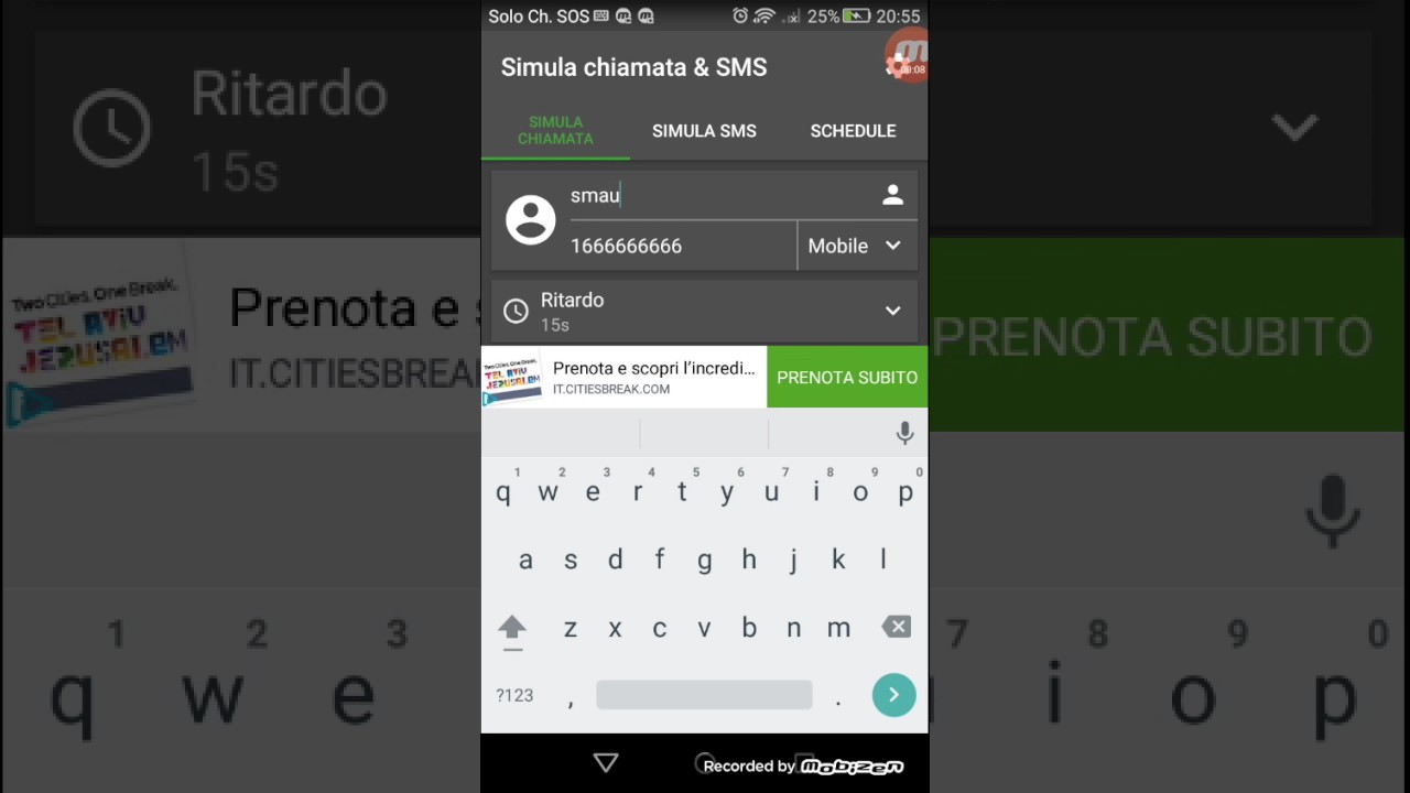 Update Chiamata simulata(lo scherzo perfetto)