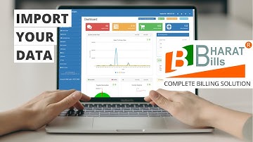 How to easily upload bulk data in Bharat Bills GST billing software?