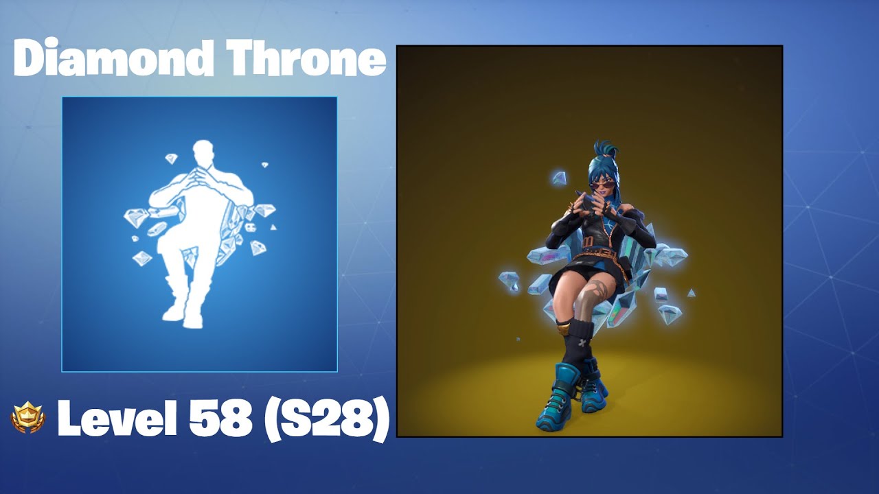 Diamond Throne Fortnite Emote YouTube