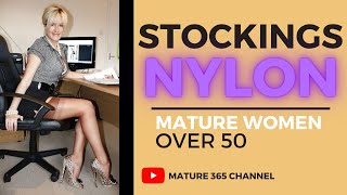 Natural Older Women Over 50 in Stockings / Top 10 Mature Women