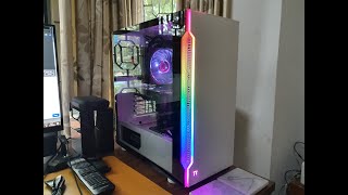 Thermaltake H200 Tempered Glass Snow Edition Unboxing