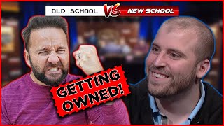 GETTING SCHOOLED - Old School VS New School Poker Analysis Episode 11