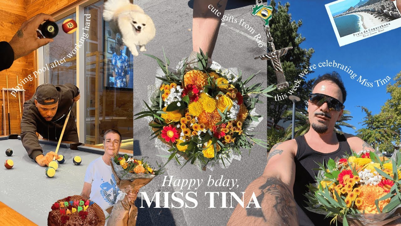 long-distance diaries 💌🎂 | miss tina’s birthday, mysterious letter, pool night & a cute dog 🐶
