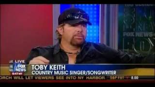 Toby Keith on Fox and Friends