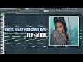 Calvin Harris - This Is What You Came For (MIDI + FLP) (FL Studio Piano Tutorial / Cover)