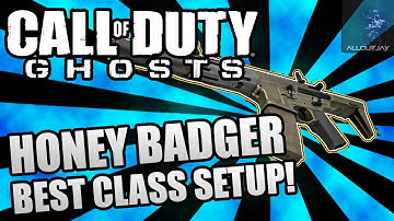 Call of Duty Ghosts: Honey Badger Best Class Setup - Best Attachments and Perks