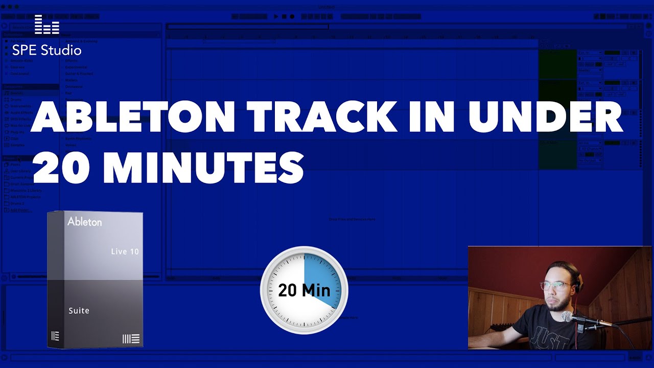 How to make a song in Ableton Live 10 in 20 minutes! (Beginner tutorial ...