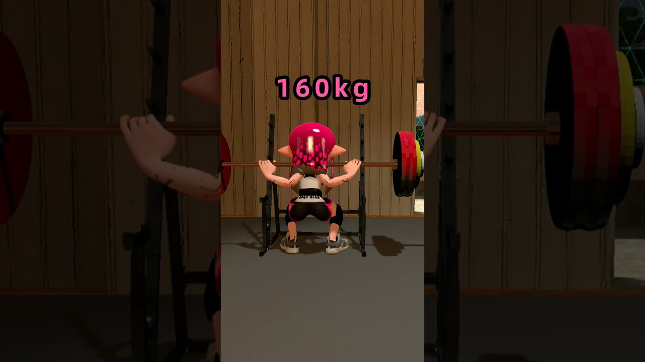 ユウナはエマよりも強い？#splatoon3 #splatoon #gym