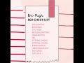 SEO Checklist