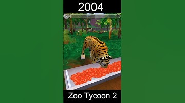 Tiger🐯 Evolution: Zoo Tycoon 2 (2004) vs Planet Zoo (2019)