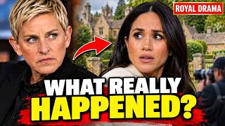 “YOU HIRED CAMERAS!” Ellen REFUSES Meghan FREE Cotswolds Stay After Catching Her FAKING Their Reunio