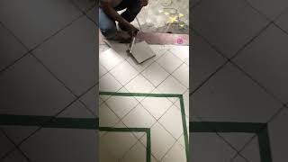 Colocación de mosaico de pasta ⚒️ #tile #mosaico #cementtile #mosaicoartesanal #luumrecubrimientos