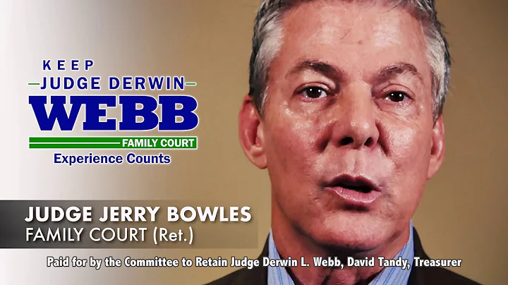 JUDGE WEBB TESTIMONIALS Jerry Bowles