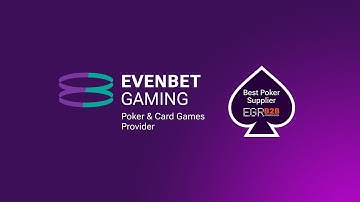 Most Innovative Poker Platform | EvenBet Gaming