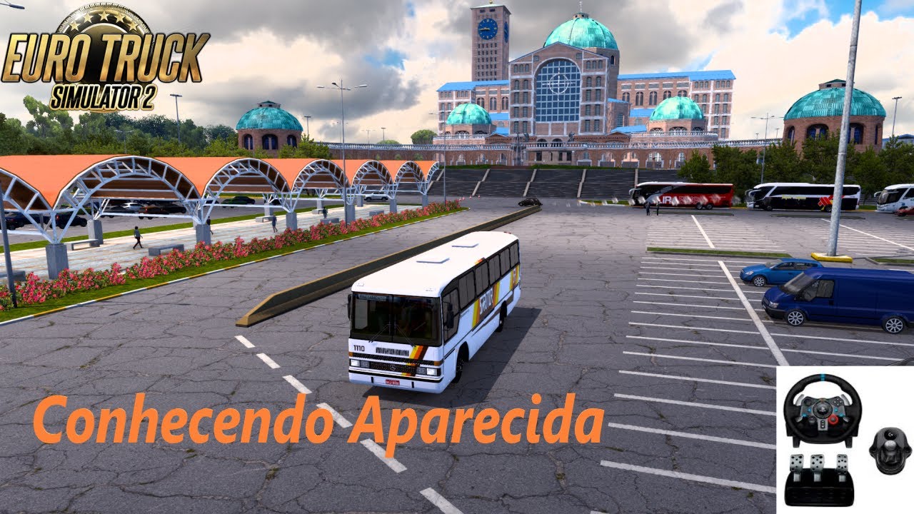 Euro Truck Simulator 2 - Rotas Brasil - Conhecendo Aparecida