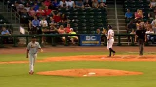 Cardinals' Reyes fans eighth batter