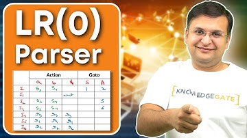 LR0 Parsing | LR0 Grammar Examples | Bottom up parsers | Compiler Design