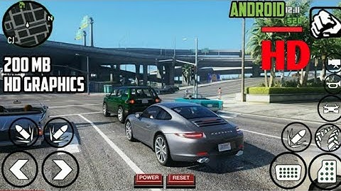 GTA V Graphics Android [200MB] V2 Modpack | GTA SA Android | New Graphics MOD |Support All Devices