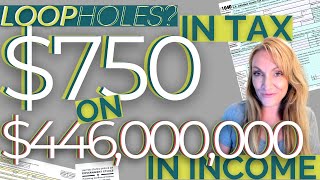 Recreating Trump's Taxes w/ Public Disclosure Docs  Is it possible to pay $750 on Millions? PART 1