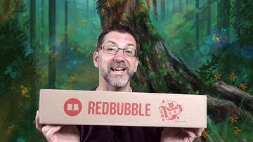 Redbubble Unboxing