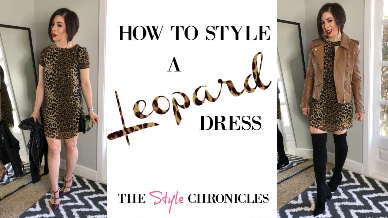 How to Style a Leopard Print Dress