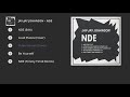 Jay-Jay Johanson - NDE [Full EP]