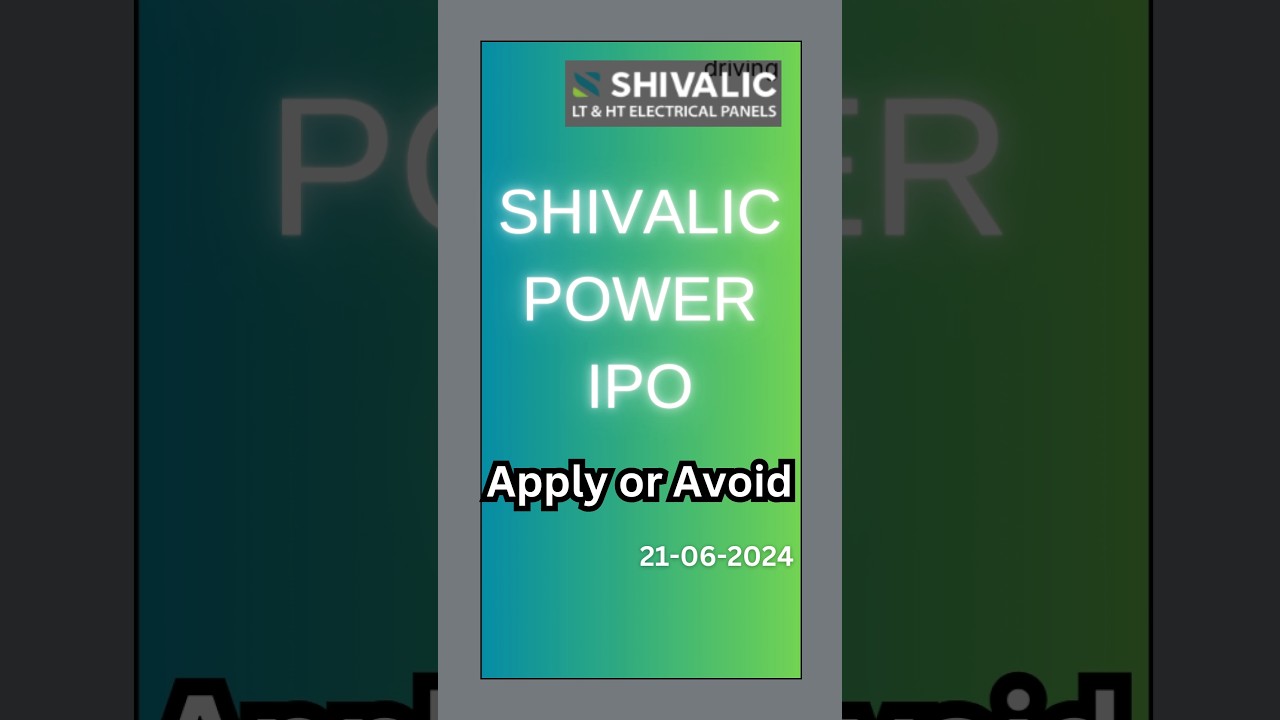 Shivalic Power Control IPO Review 