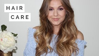 HAIR CARE ROUTINE// Fav Products + How I Curl My Hair!