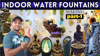 Water Fountains Homemade | Best Indoor Handmade Water Fountains | Cement Craft Waterfall Fountains