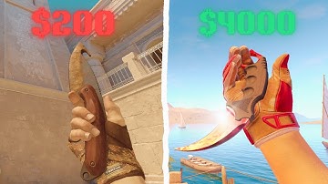 The BEST Knife and Glove Combos for EVERY Budget (CS2)