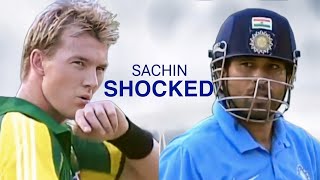 Sachin Shocked | Brett Lee Showing Mass Against Sachin & Sehwag