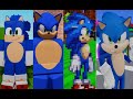 Movie Sonic in Sonic Roblox Fangames
