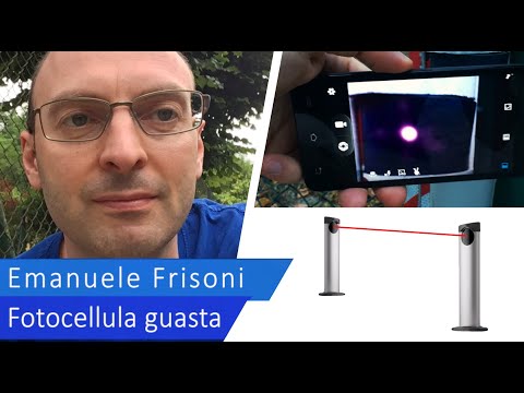 Fotocellula cancello non