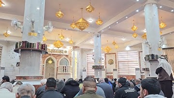 تلاوة الجمعة في جامع خالد بن الوليد للقارئ عبد الملك المشايخي 2025/1/10